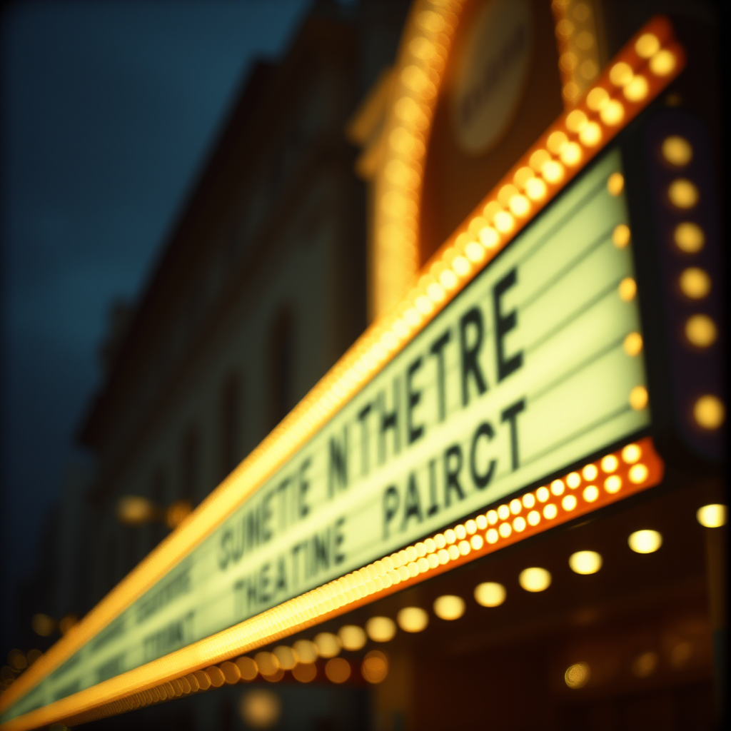 movie theatre marquee